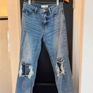 Vervet Los Angeles Size 26 Distressed Blue Jeans
